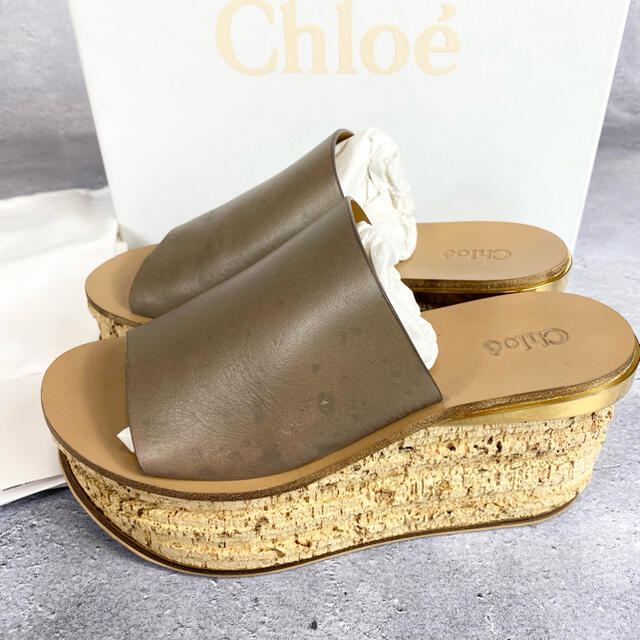 Chloe(クロエ)の正規品 クロエ カミーユ サンダル CHLOE 36 レディースの靴/シューズ(サンダル)の商品写真