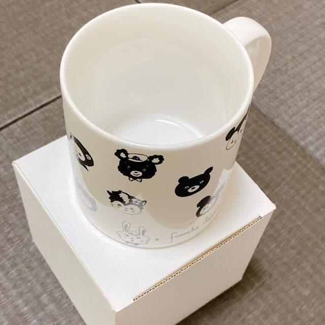 franche lippee(フランシュリッペ)のマグカップ インテリア/住まい/日用品のキッチン/食器(グラス/カップ)の商品写真