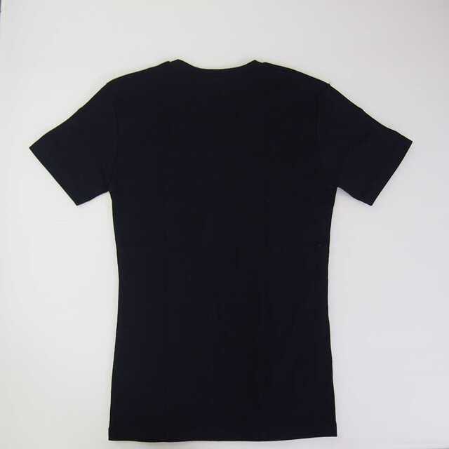 【新品】Vネック 半袖 Tシャツ ネイビー 羽根 M (T07) メンズのトップス(Tシャツ/カットソー(七分/長袖))の商品写真
