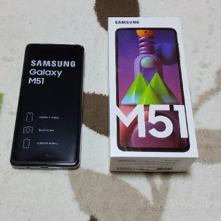 ギャラクシー(Galaxy)のGalaxy M51 Dual-SIM SM-M515F/DSN ジャンク(スマートフォン本体)