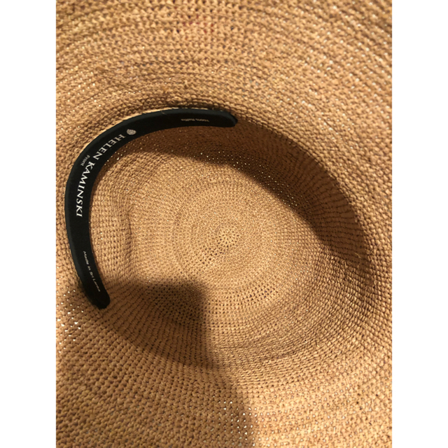 ヘレンカミンスキー villa9 ヌガー 新品 - 麦わら帽子/ストローハット