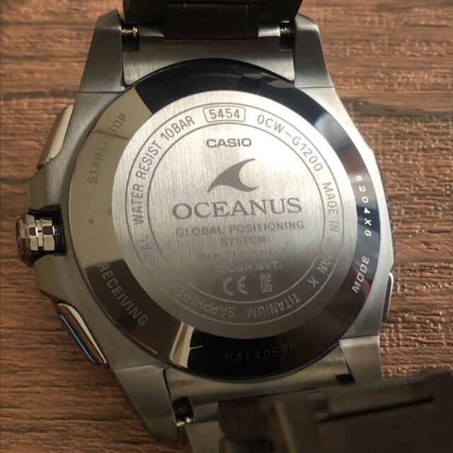 CASIO(カシオ)のOCEANUS  OCW-1200 腕時計 メンズの時計(腕時計(アナログ))の商品写真