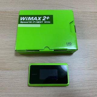 エヌイーシー(NEC)のWiMAX 2+ Speed Wi-Fi NEXT wx06(その他)