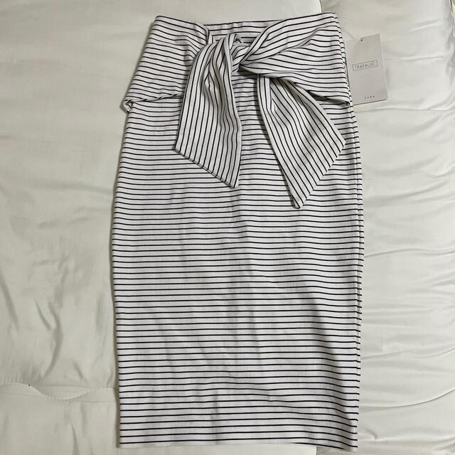 ZARA(ザラ)のZARA ボーダースカート レディースのスカート(ひざ丈スカート)の商品写真