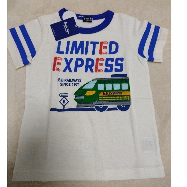 goさま専用　新品　ミキハウス　ブラックベア　電車　Tシャツ　100