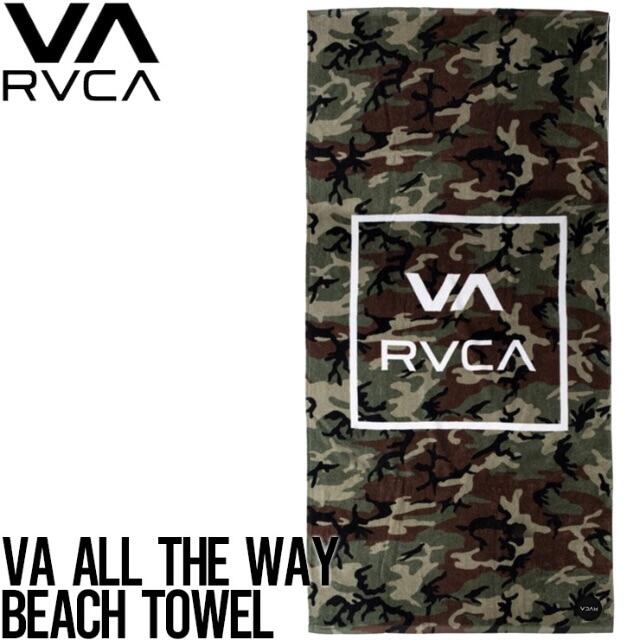 RVCA ルーカ VA ALL THE WAY BEACH TOWEL ビーチタ