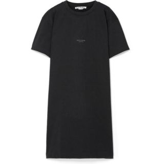 アクネ(ACNE)のAcne Studious アクネ ストゥディオス Tシャツワンピース ロゴ(ひざ丈ワンピース)