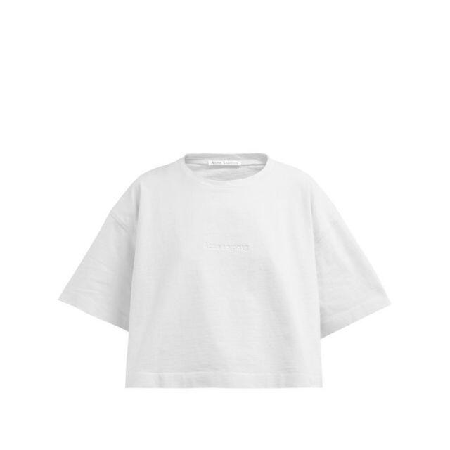 ACNE(アクネ)のAcne Studious アクネ ストゥディオス エンボスロゴ Tシャツ レディースのトップス(Tシャツ(半袖/袖なし))の商品写真