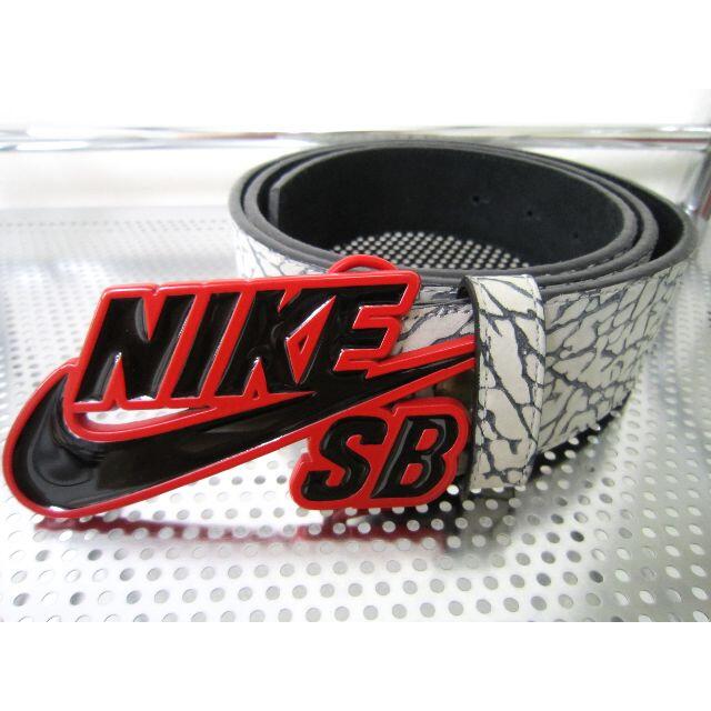 NIKE - NIKE SB 初期ベルト セメント エレファント柄 ナイキ NIKE - NIKE SB 初期ベルト セメント エレファント柄 ナイキ
