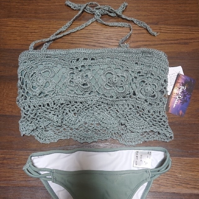 ムラサキスポーツ かぎ編み 水着 ビキニ beachQueen レディースの水着/浴衣(水着)の商品写真