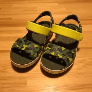 クロックス(crocs)のクロックス サンダル　男の子　C10(サンダル)