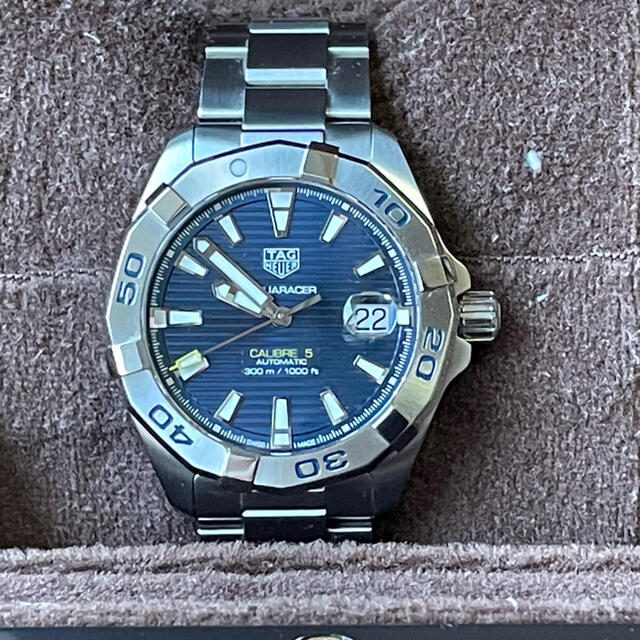人気カラーの TAG Heuer - タグホイヤー アクアレーサー自動巻/美品