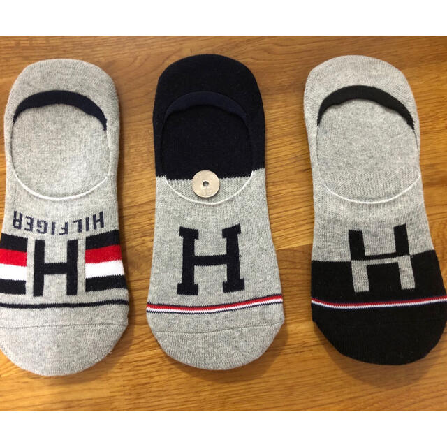 TOMMY HILFIGER(トミーヒルフィガー)の新品トミーヒルフィガーTOMMY HILFIGERメンズ3足セット201 メンズのレッグウェア(ソックス)の商品写真