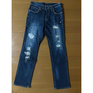 ハーレー(Hurley)の美品　Hurley ハーレー　ダメージ加工　ストレッチデニムパンツ　30(デニム/ジーンズ)