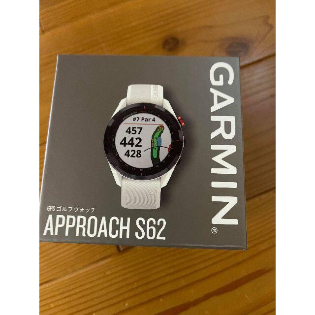 21年7月購入 Garmin Approach S62 保証書付 白