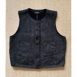 Brown's beach crew vest 40 black(ベスト)