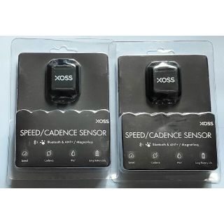 新品未開封 XOSS スピード・ケイデンスセンサー(ANT+/BT) 2個セット(その他)