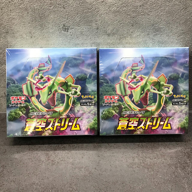 トレーディングカード 蒼空ストリーム BOX 未開封 シュリンク付き 即日