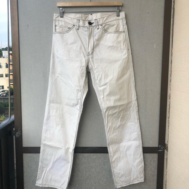 COMME des GARCONS HOMME PLUS(コムデギャルソンオムプリュス)のcomme des garcons homme plus white pants メンズのパンツ(チノパン)の商品写真