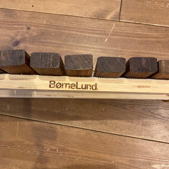 BorneLund(ボーネルンド)のボーネルンド  木琴　バチ2本付き キッズ/ベビー/マタニティのおもちゃ(楽器のおもちゃ)の商品写真