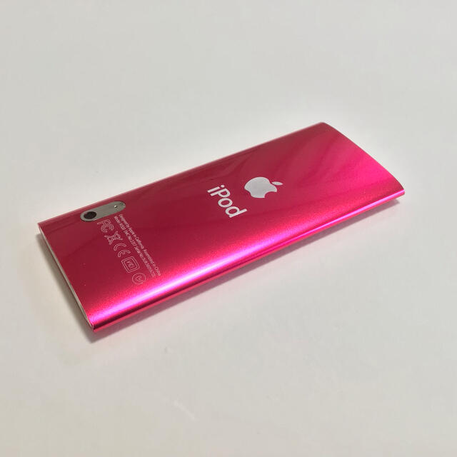 Apple(アップル)のiPod nano 5世代　8GB ピンク-21 稼働品 スマホ/家電/カメラのオーディオ機器(ポータブルプレーヤー)の商品写真