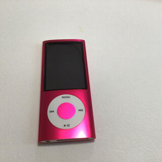 アップル(Apple)のiPod nano 5世代　8GB ピンク-21 稼働品(ポータブルプレーヤー)