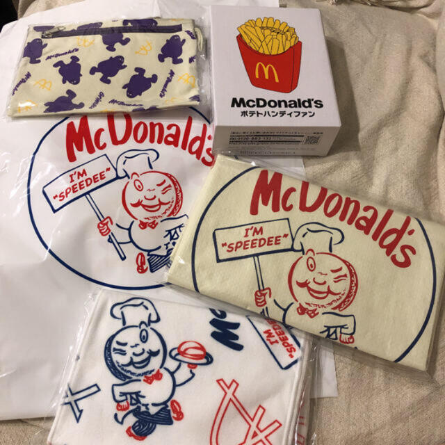 マクドナルド　50周年　福袋セット エンタメ/ホビーのコレクション(ノベルティグッズ)の商品写真