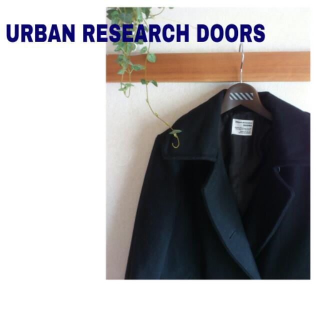 URBAN RESEARCH(アーバンリサーチ)の◎アーバン 黒のピーコート◎ レディースのジャケット/アウター(ピーコート)の商品写真