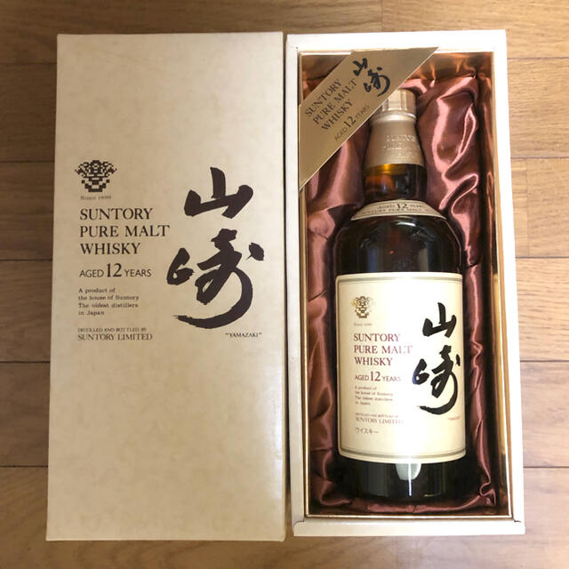 食品/飲料/酒新品　サントリー　ピュアモルト　ウイスキー　山崎　12年　750ml