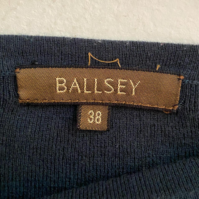 Ballsey(ボールジィ)のBALLSEY ボールジー トゥモローランド 長袖シャツ セーター ウール混38 レディースのトップス(ニット/セーター)の商品写真