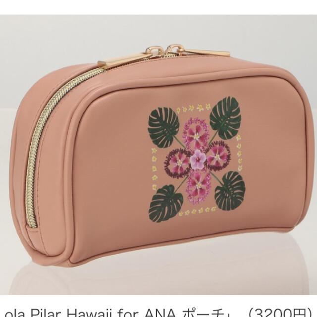 ANA(全日本空輸)(エーエヌエー(ゼンニッポンクウユ))の　HAWAII ANAオリジナル　ポーチ　 レディースのファッション小物(ポーチ)の商品写真