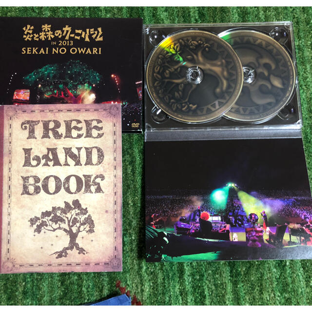 専用　SEKAI NO OWARI 炎と森のカーニバル　in　2013 DVD エンタメ/ホビーのDVD/ブルーレイ(ミュージック)の商品写真