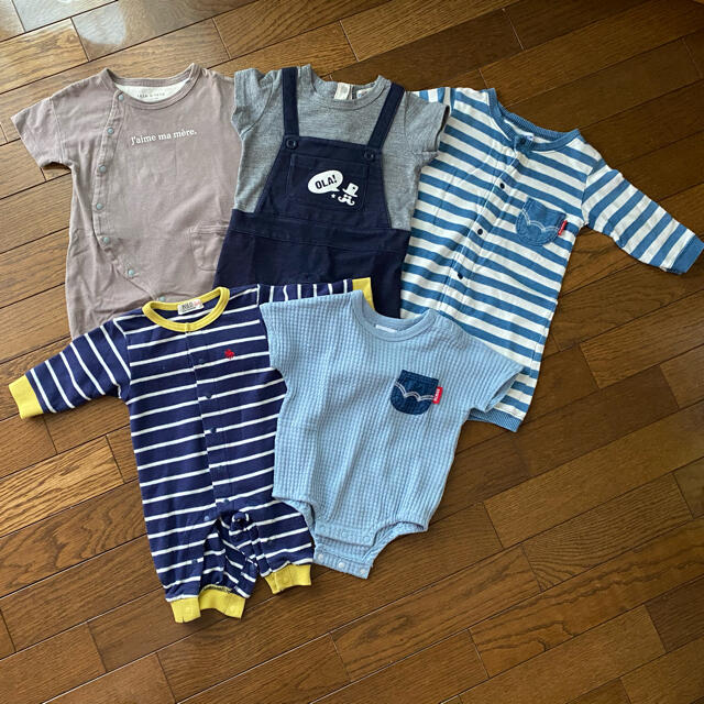 POLO RALPH LAUREN(ポロラルフローレン)のロンパース　1歳未満 60〜80サイズ色々まとめ売り キッズ/ベビー/マタニティのベビー服(~85cm)(ロンパース)の商品写真