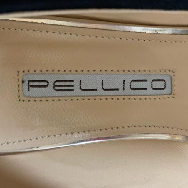 PELLICO(ペリーコ)のペリーコ パンプス 37 1/2 レディース - 黒 レディースの靴/シューズ(ハイヒール/パンプス)の商品写真