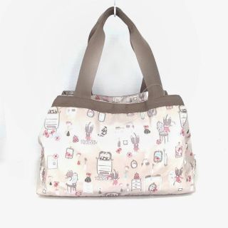 レスポートサック(LeSportsac)のレスポートサック ハンドバッグ - 猫柄(ハンドバッグ)