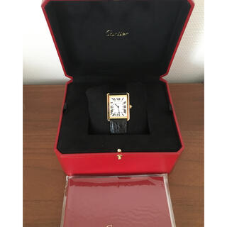 カルティエ(Cartier)のカルティエ  タンクソロlm イエローゴールド(腕時計(アナログ))