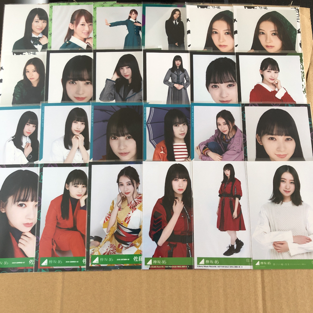 欅坂46(けやき坂46)(ケヤキザカフォーティーシックス)の欅坂46 佐藤詩織 生写真 コンプ まとめ売り チケットの音楽(女性アイドル)の商品写真