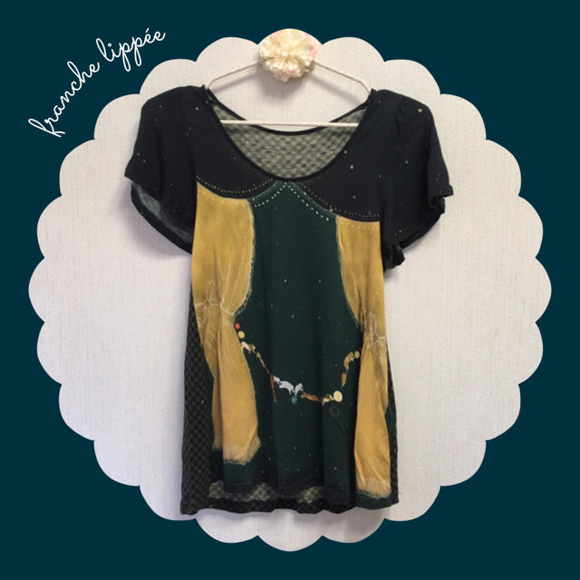 franche lippee(フランシュリッペ)の【フランシュリッペ】開演サーカスTシャツ レディースのトップス(Tシャツ(半袖/袖なし))の商品写真