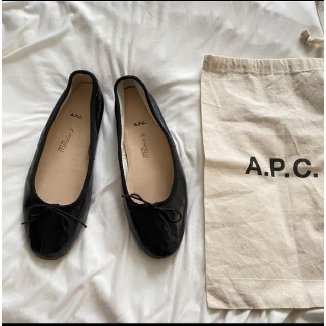 A.P.C(アーペーセー)の【さあ様専用】ポルセリ バレエシューズ　porselli  アーペーセー 39  レディースの靴/シューズ(バレエシューズ)の商品写真