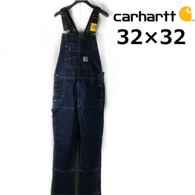 carhartt(カーハート)のカーハート オーバーオール US買付 デニム(32×32)青 181218-49 メンズのパンツ(サロペット/オーバーオール)の商品写真