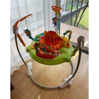 フィッシャープライス(Fisher-Price)のフィッシャープライス レインフォレスト ジャンパルー(箱付き)(ベビージム)