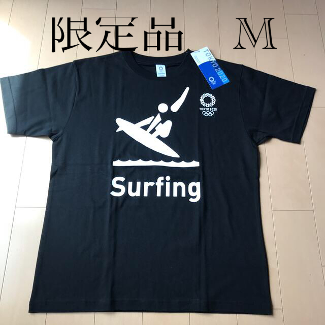 TOKYO2020 オリンピックTシャツ　ピクトグラム　サーフィン　レア　限定 スポーツ/アウトドアのスポーツ/アウトドア その他(サーフィン)の商品写真