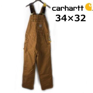 カーハート(carhartt)のカーハート オーバーオール US買付 (34×32)茶 181218-49(サロペット/オーバーオール)