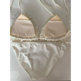 三愛水着楽園 - 新品未使用タグ付き 水着 フラワー 花 ビキニの通販 by
