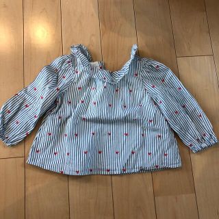 ベビーギャップ(babyGAP)の✴︎値下げしました✴︎GAPベビー　コットンブラウス　80cm(シャツ/カットソー)