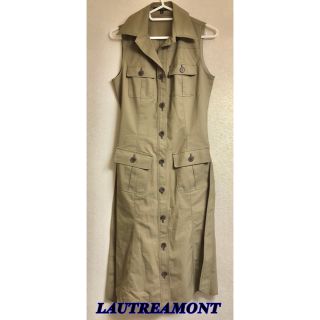 ロートレアモン(LAUTREAMONT)の［美品/匿名配送］LAUTREAMONT シャツワンピース(ロングワンピース/マキシワンピース)