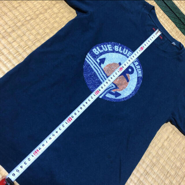 BLUE BLUE(ブルーブルー)のBLUEBLUEのTシャツ☆メンズXS メンズのトップス(Tシャツ/カットソー(半袖/袖なし))の商品写真