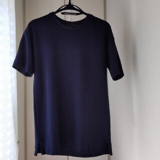 ザラ(ZARA)のZARA MAN 紺色　メンズTシャツ　L(Tシャツ/カットソー(半袖/袖なし))