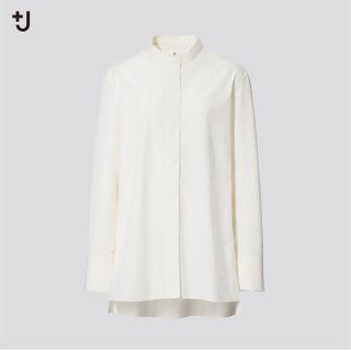 ユニクロ(UNIQLO)のUNIQLO +J★スーピマコットンスタンドカラーシャツ(シャツ/ブラウス(長袖/七分))