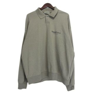 フィアオブゴッド(FEAR OF GOD)のエッセンシャルズESSENTIALS■フロントロゴ長袖ポロシャツ(ポロシャツ)